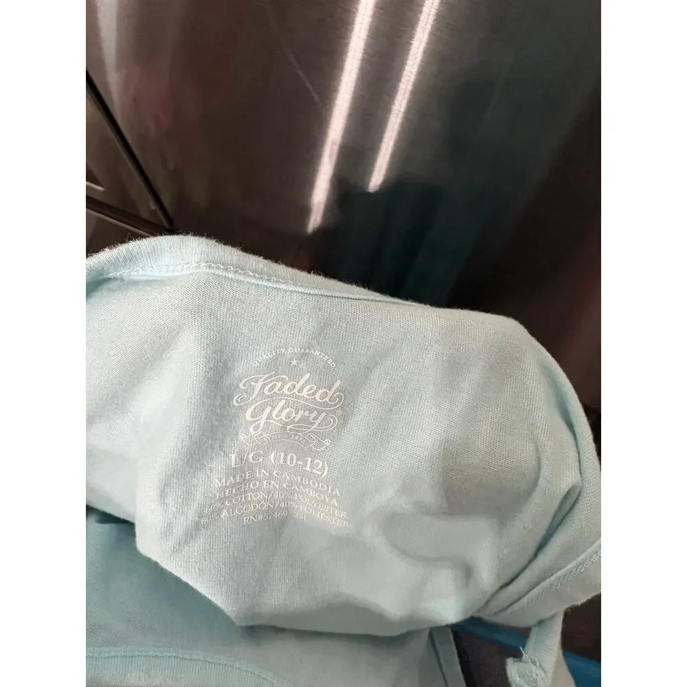 $5/15Faded Glory Blue Dress - L (10-12)
